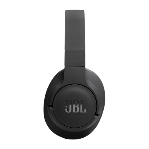 JBL Tune 720BT Kabellose Bluetooth-Kopfhörer, 76h Akku, Pure Bass Sound, Schwarz