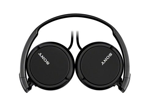 Sony MDR-ZX110 On-Ear-Kopfhörer, faltbar, kabelgebunden, Schwarz