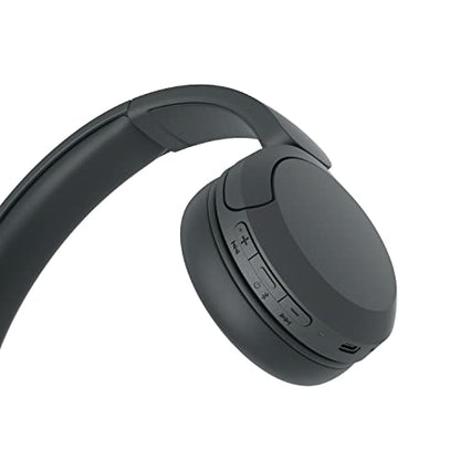 Sony WH-CH520 Kabellose Bluetooth On-Ear-Kopfhörer, 50h Akkulaufzeit, Schwarz