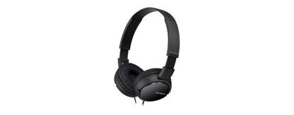 Sony MDR-ZX110 On-Ear-Kopfhörer, faltbar, kabelgebunden, Schwarz