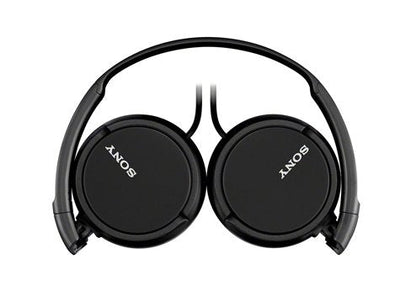 Sony MDR-ZX110 On-Ear-Kopfhörer, faltbar, kabelgebunden, Schwarz