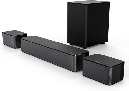 ULTIMEA 5.1 Soundbar Heimkinosystem, 320W, mit Subwoofer & Surround-Lautsprechern