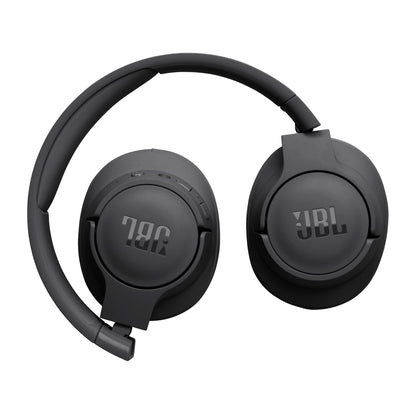 JBL Tune 720BT Kabellose Bluetooth-Kopfhörer, 76h Akku, Pure Bass Sound, Schwarz