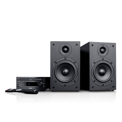 Teufel Kombo 11 DAB+ HiFi-Anlage mit Stereo-Lautsprechern, Schwarz