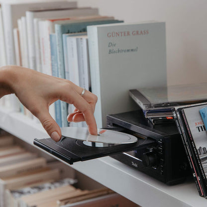 Teufel Kombo 11 DAB+ HiFi-Anlage mit Stereo-Lautsprechern, Schwarz