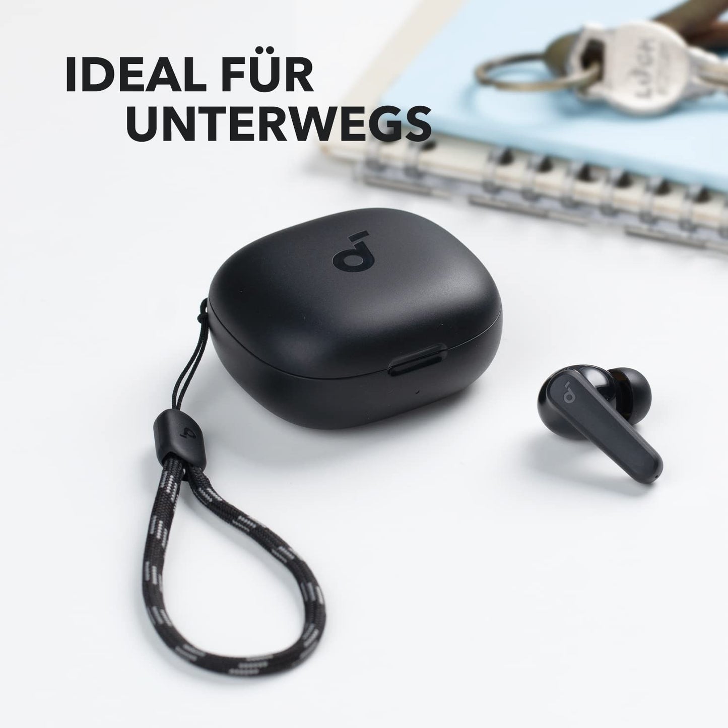 Anker Soundcore P20i Kabellose Bluetooth-In-Ear-Kopfhörer, Schwarz