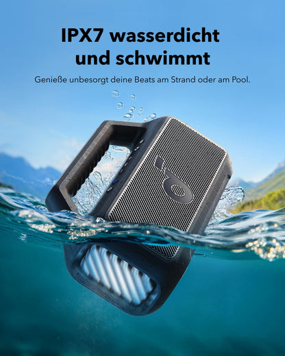 Anker Soundcore Boom 2 Tragbarer Bluetooth-Lautsprecher, 80W, Schwarz