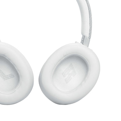 JBL Live 770 NC Kabellose Over-Ear Bluetooth-Kopfhörer mit aktiver Geräuschunterdrückung, Weiß
