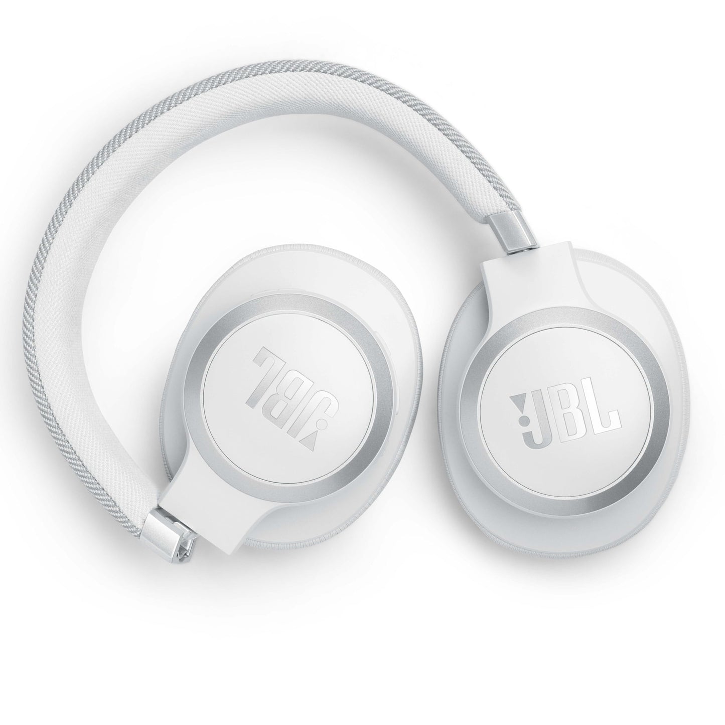 JBL Live 770 NC Kabellose Over-Ear Bluetooth-Kopfhörer mit aktiver Geräuschunterdrückung, Weiß