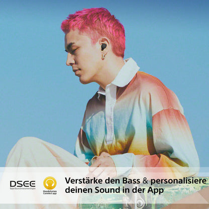 Bluetooth Noise-Cancelling-Kopfhörer Sony WF-C700N, kabellos, schwarz